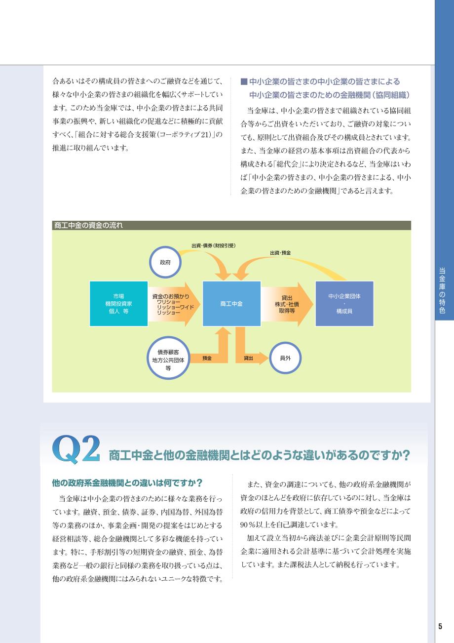 政府系唯一中小企业専门総合金融机関_第2页