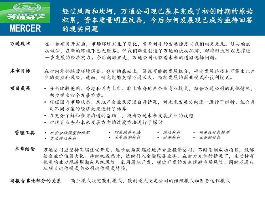 万通战略报告ppt培训课件_第5页