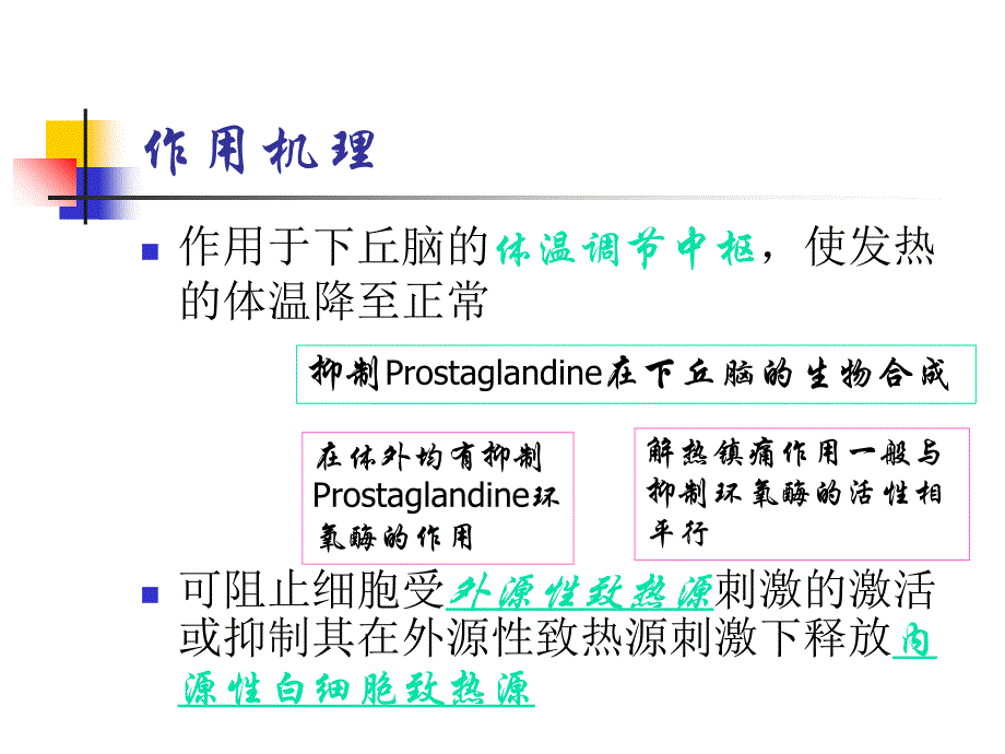 解热镇痛药和非甾体抗炎药ppt培训课件_第4页