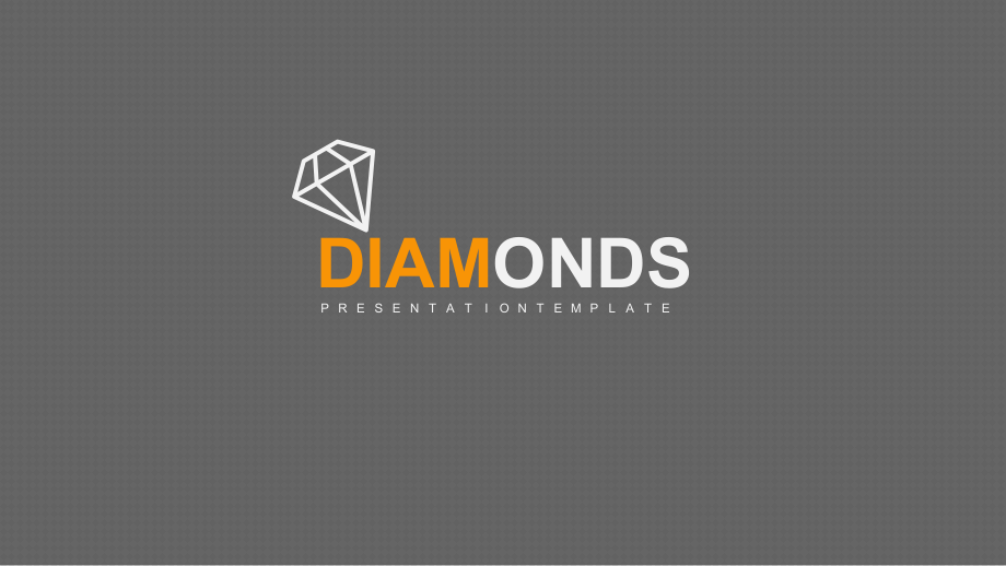 钻石主题多用途总结竞聘答辩提案路演ppt模板diamonds_第1页