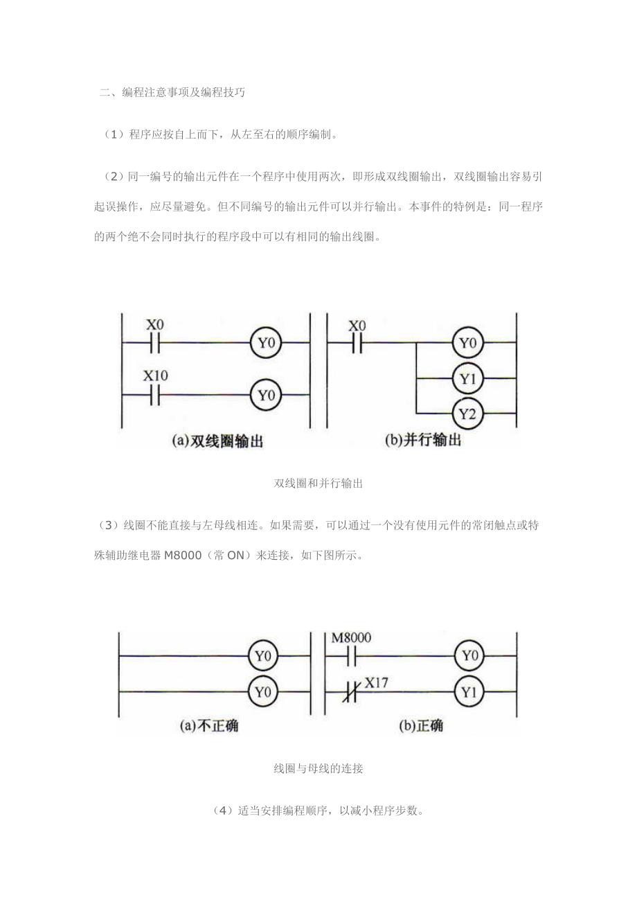 梯形图的编程规则_第2页