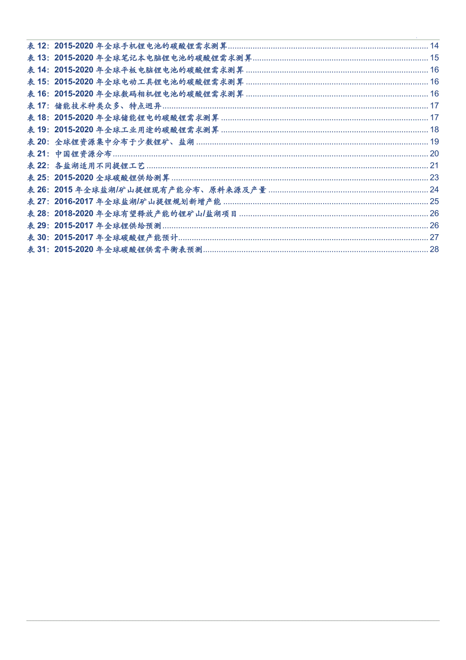 锂行业投资宝典之一：全球锂资源再平衡2016~2020_第4页