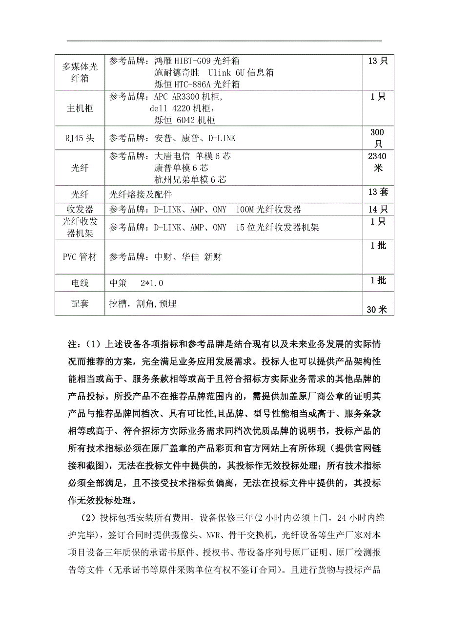 新昌县环境保护局刷卡排污总量自动控制系统项目采购要素_第3页