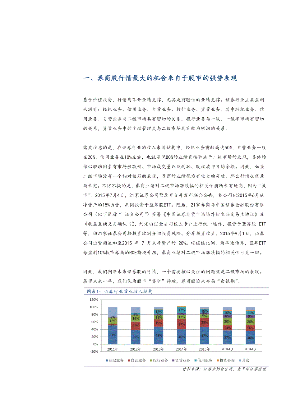 证券行业深度研究报告：“势阱”待破，券商股迎来布局“白银期”_第4页