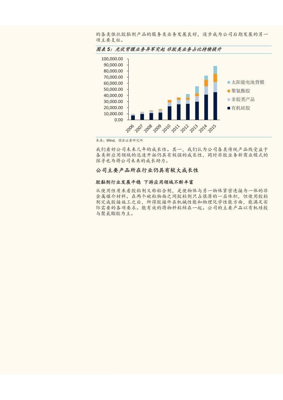 回天新材公司深度分析报告：夯实主业，双轮驱动，公司有望迎来高速成长_第5页