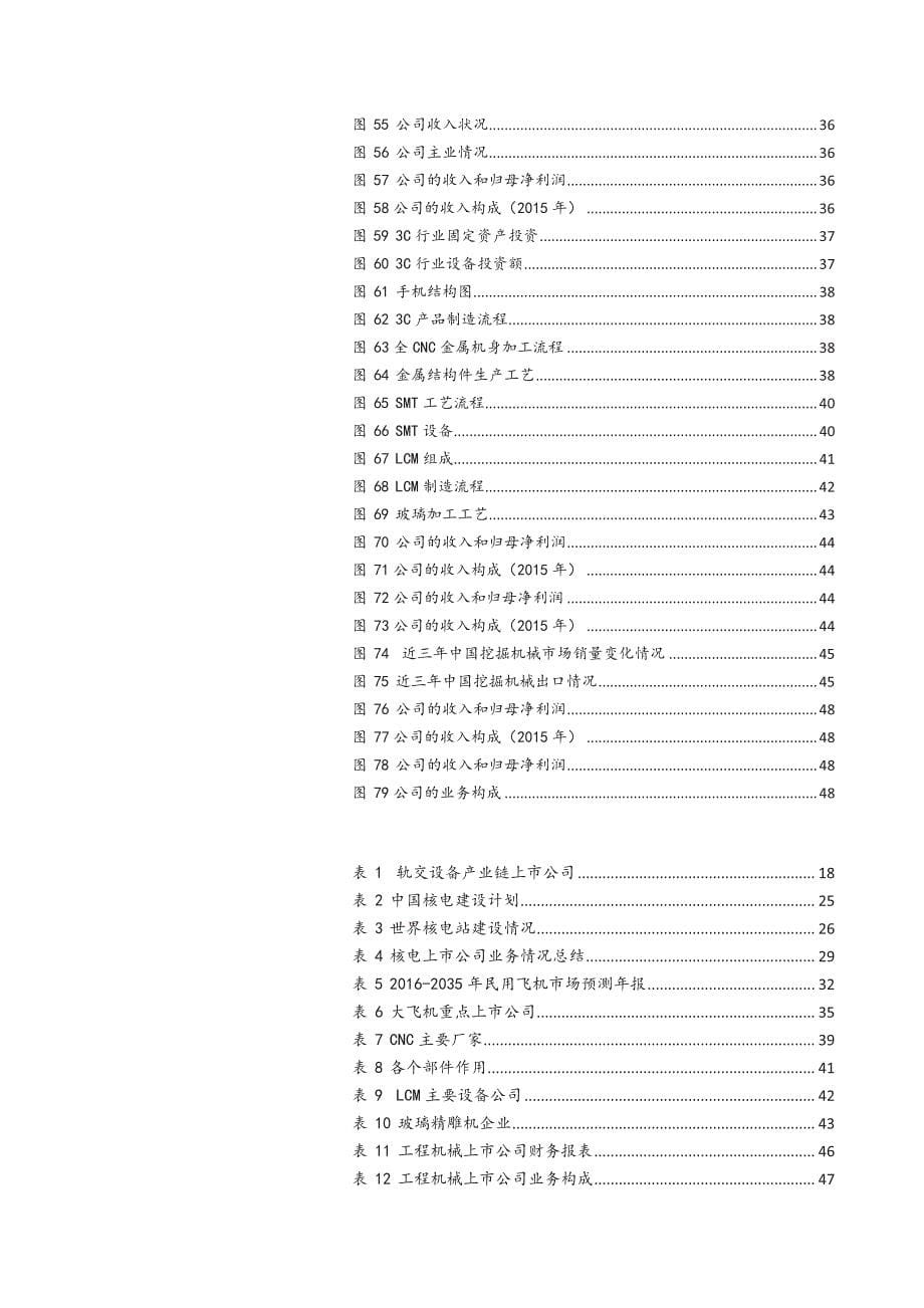 机械行业2017年度投资策略：把握机会，聚焦细分行业领域、_第5页