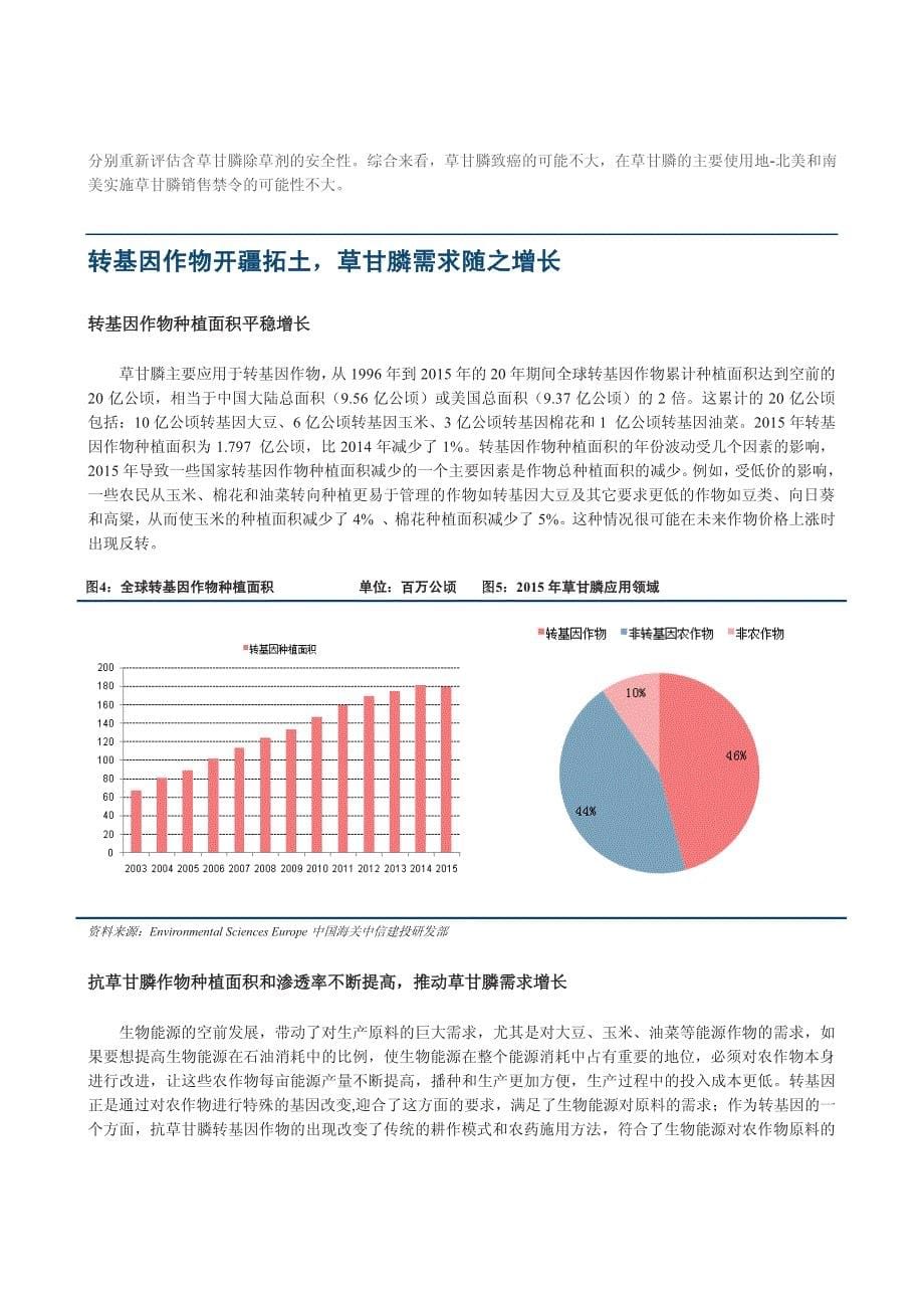 草甘膦行业深度研究报告：库存低位，环保约束，需求复苏，草甘膦开启新一轮景气周期_第5页