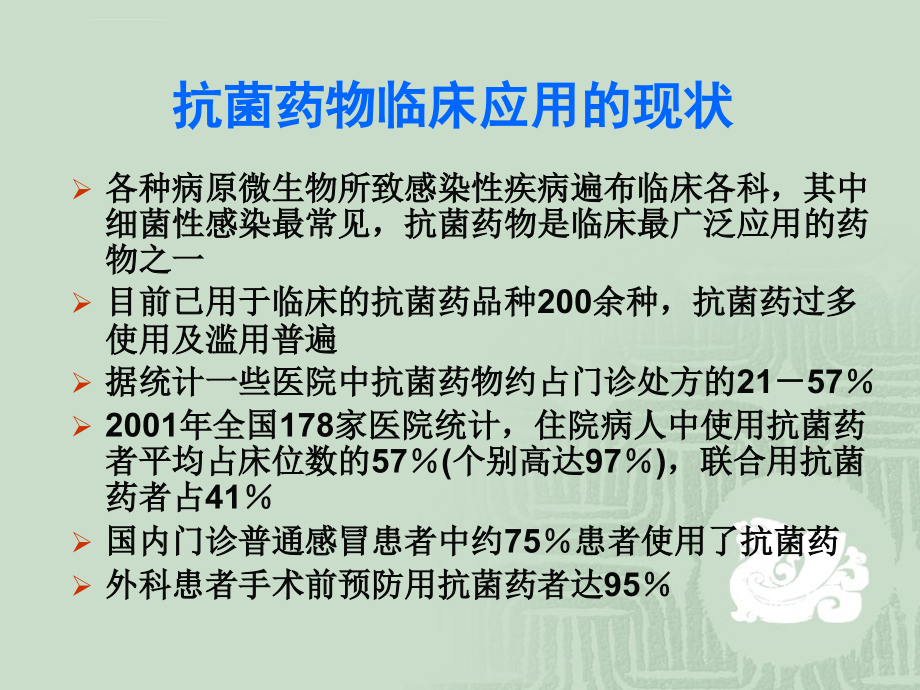 抗菌药物临床应用的基本原则（合理应用）课件_第2页