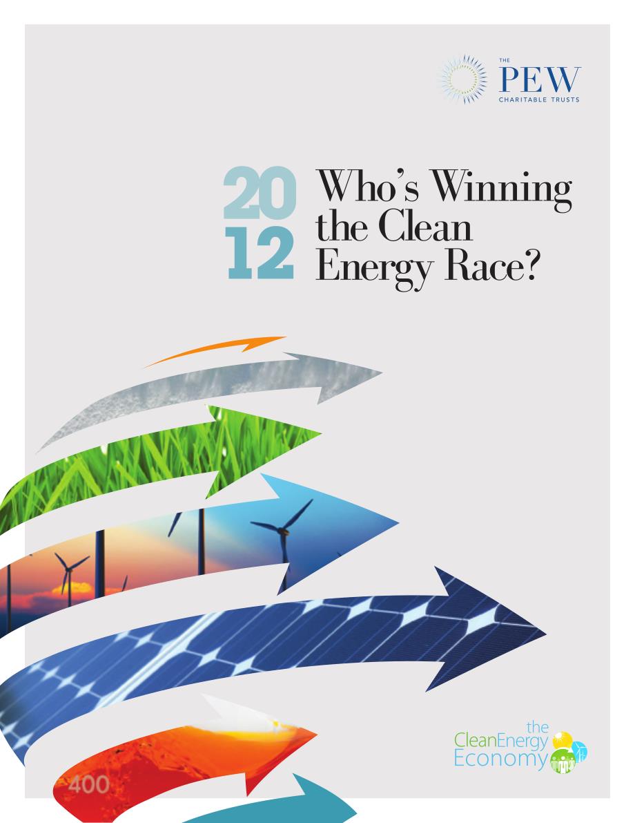 谁正在赢得2012年清洁能源竞赛_第1页
