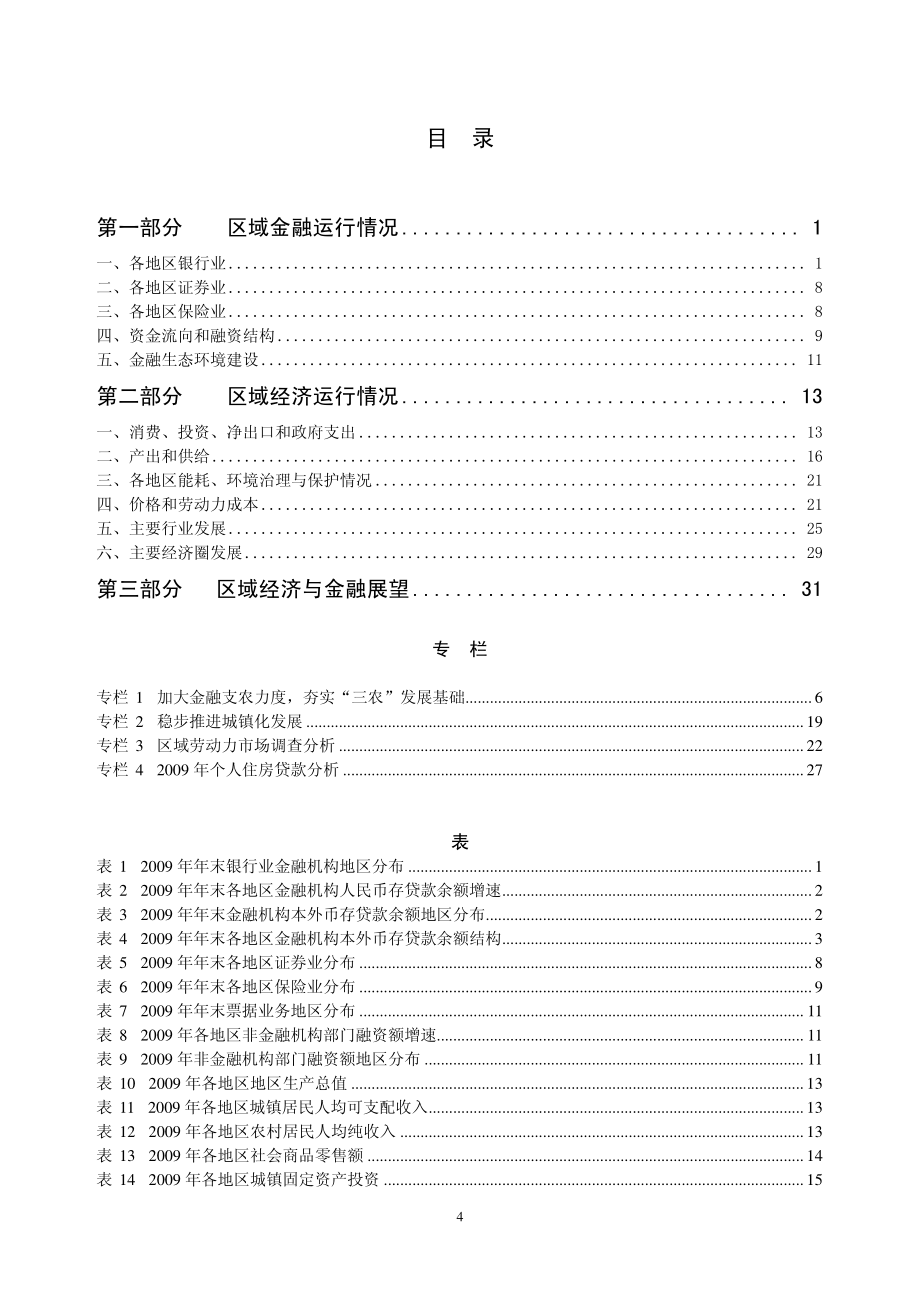 2009年中国区域金融运行报告_第4页