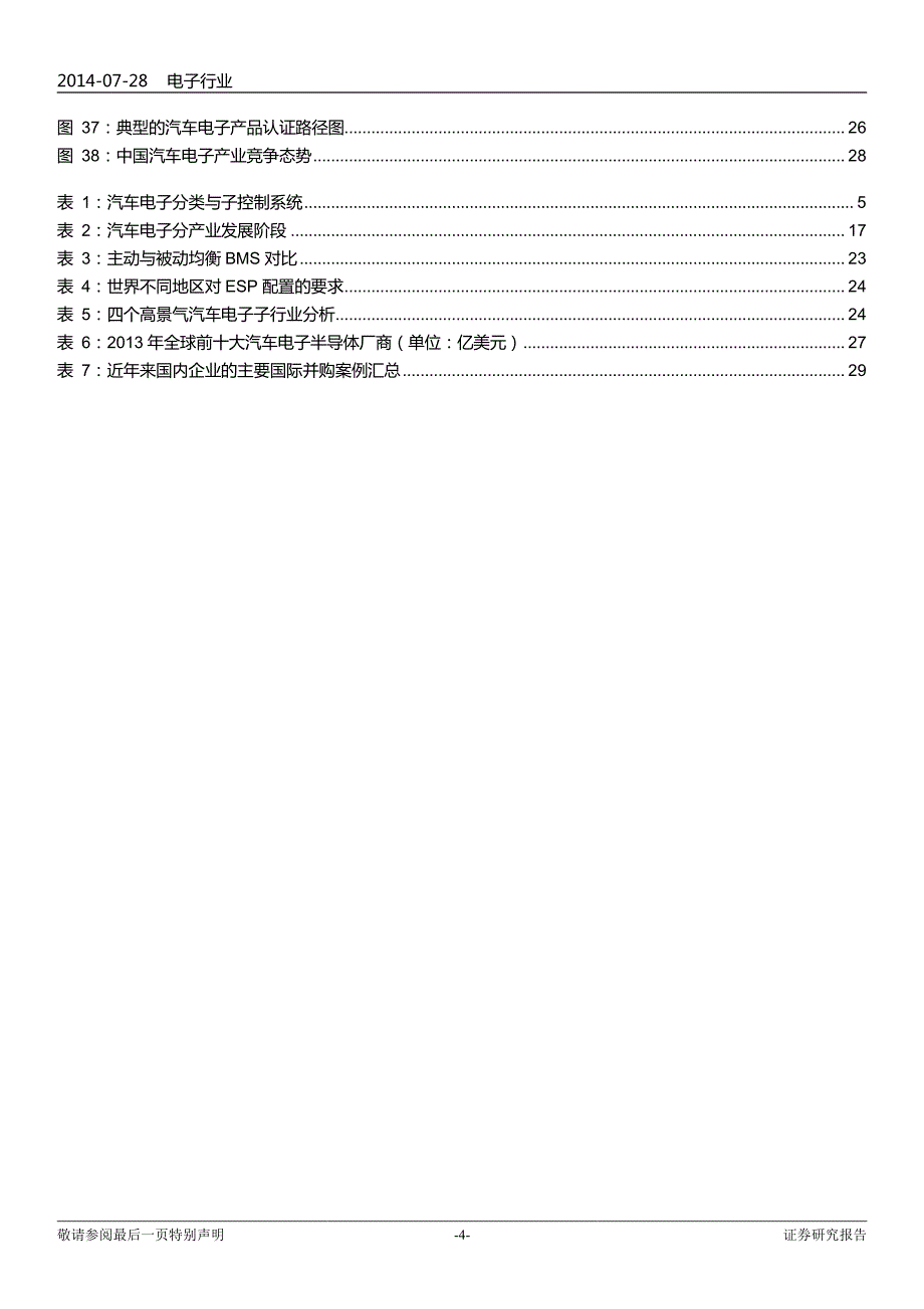 汽车电子产业报告2014_第4页