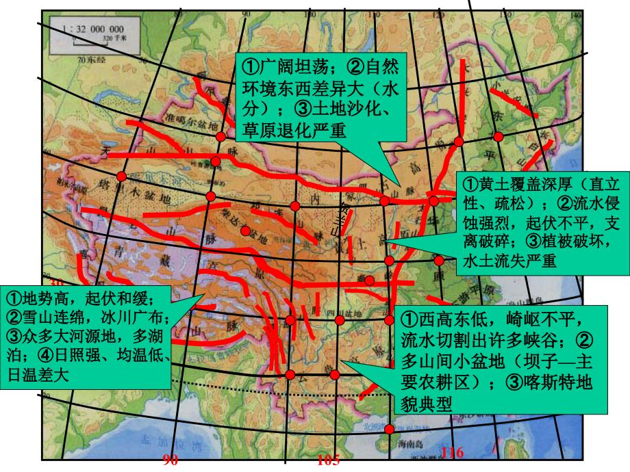 中国分区地理之二---中国地形_第2页