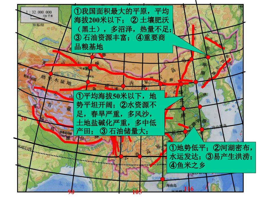 中国分区地理之二---中国地形_第4页