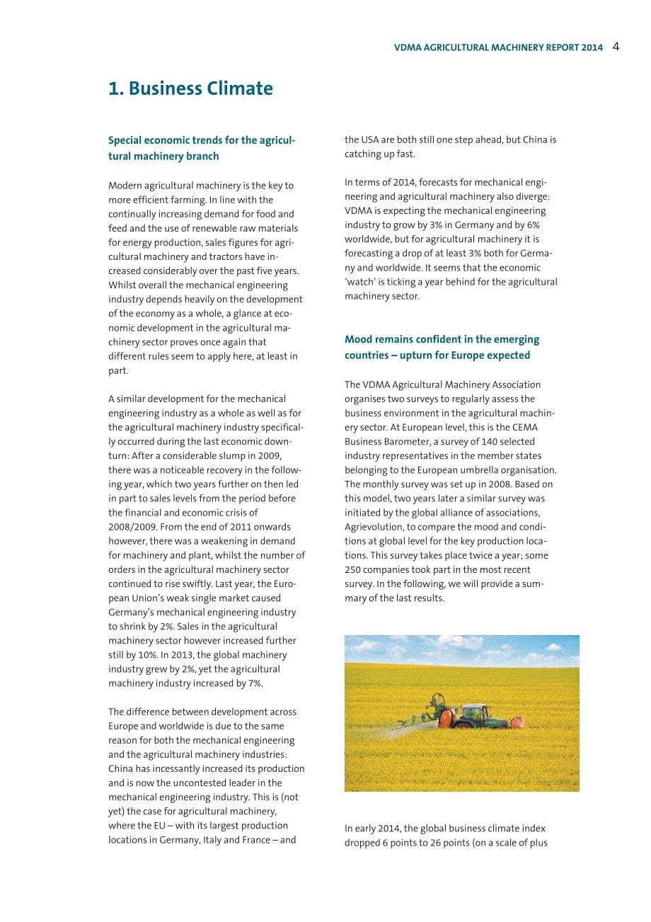 VDMA全球农业机械经济报告2014_第5页