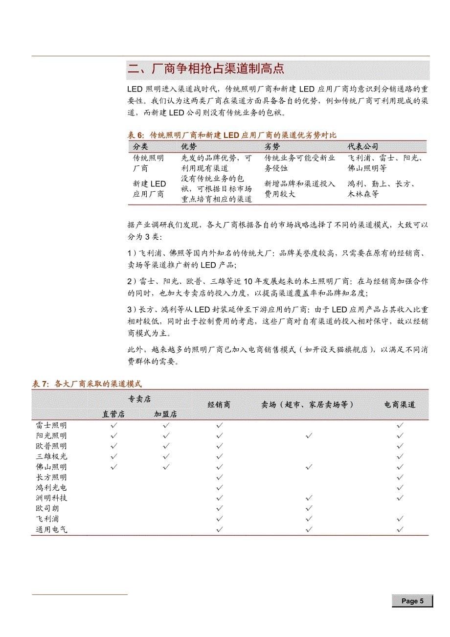 LED行业专题报告2014_第5页