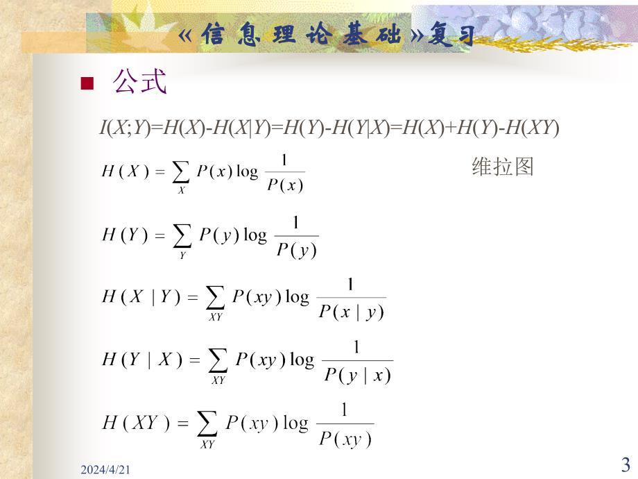 信息论基础总复习_第3页