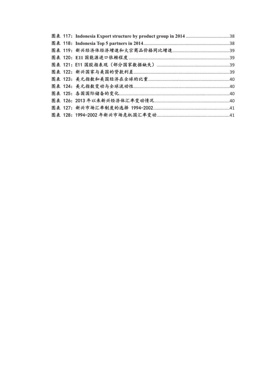 新兴市场宏观经济分析：山雨欲来风满楼，局部区域风险上升_第5页