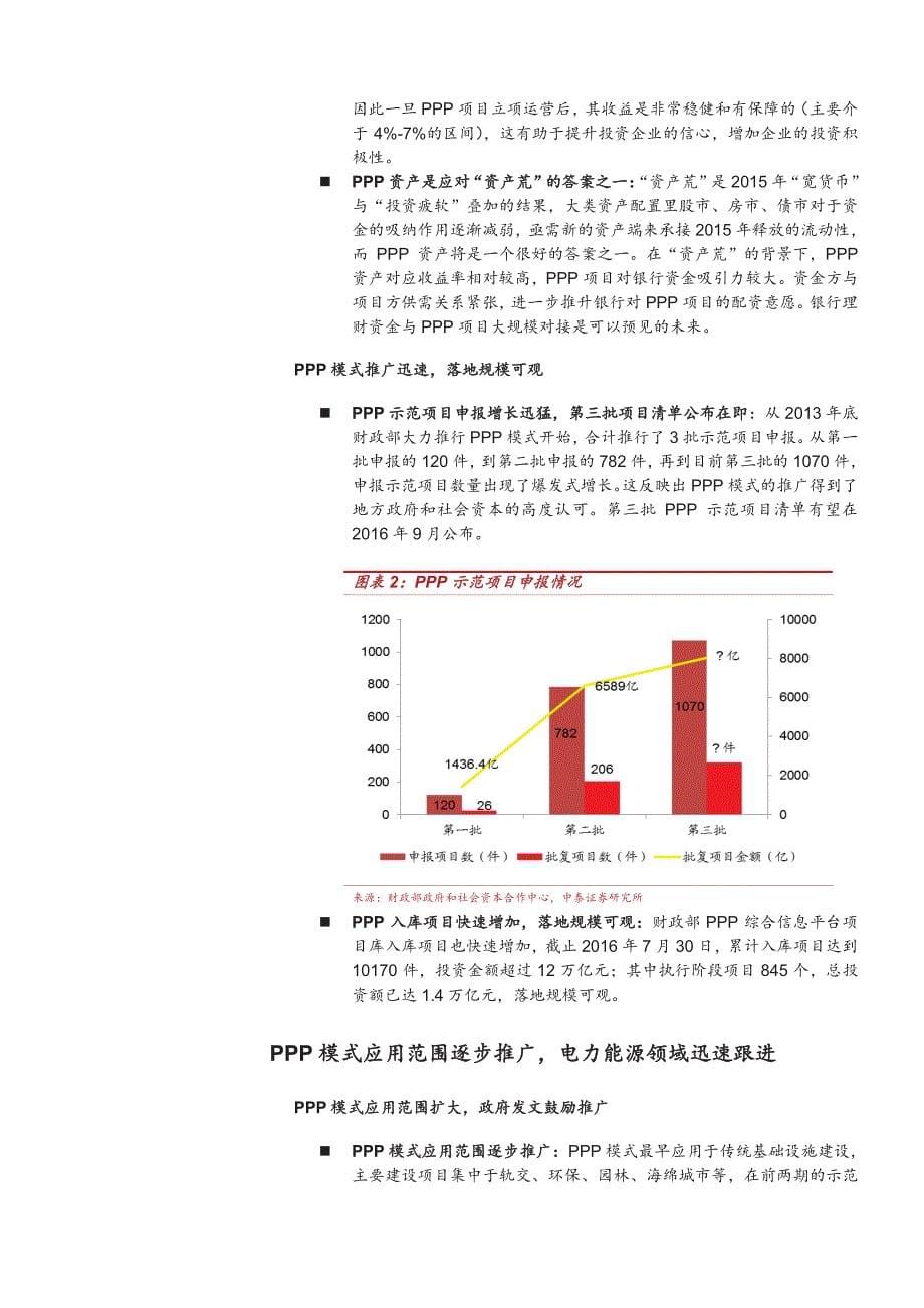 电气设备行业深度研究报告：PPP风起，涌配网投资将成风口_第5页