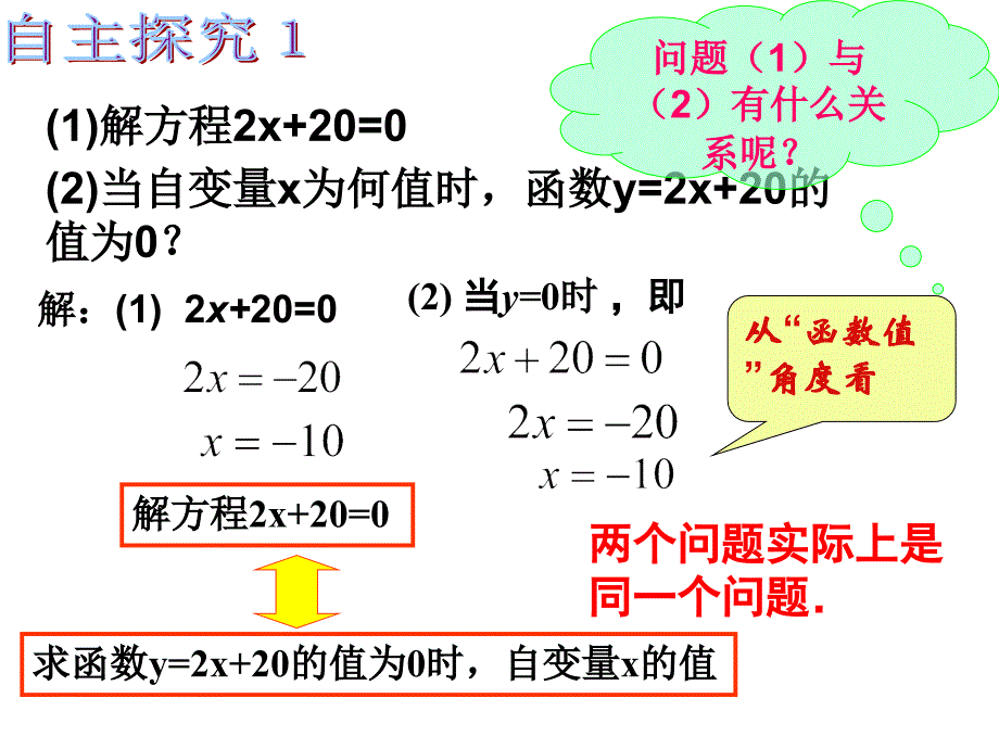 一次函数与方程不等式（第一课时）课件_第3页