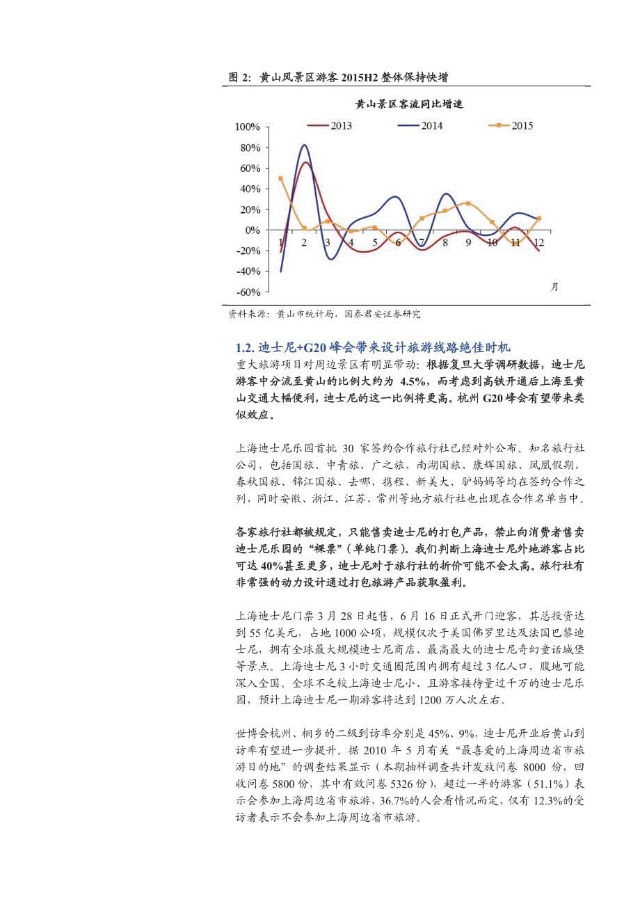 黄山旅游公司深度分析：纳新吐故新周期，看山不是山_第5页