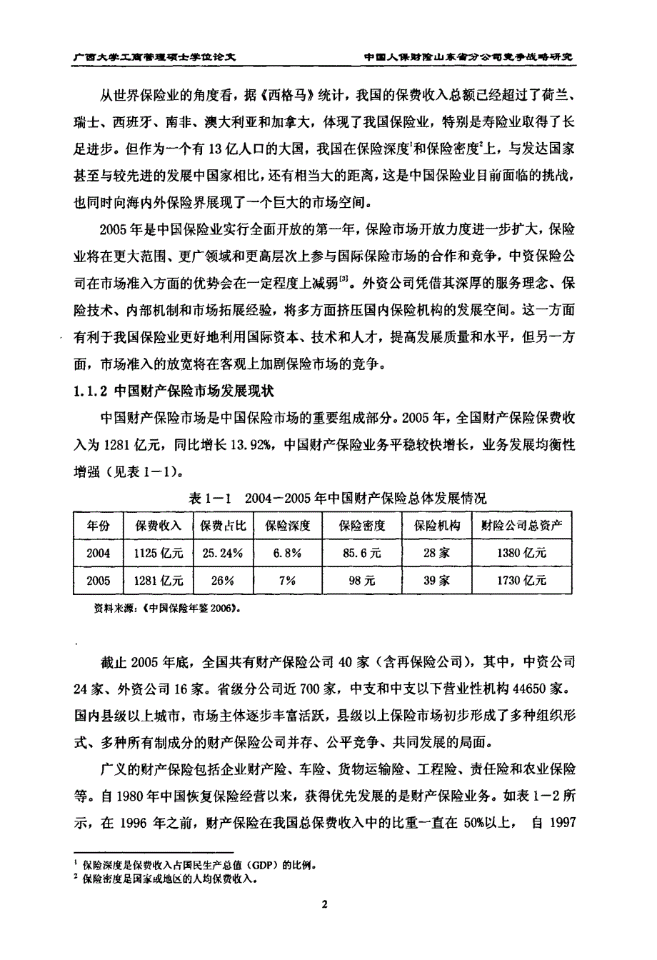 人保财险山东省分公司竞争战略研究_第2页