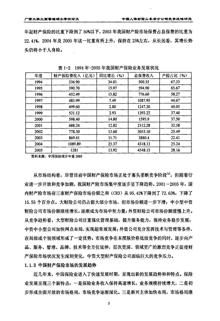 人保财险山东省分公司竞争战略研究_第3页