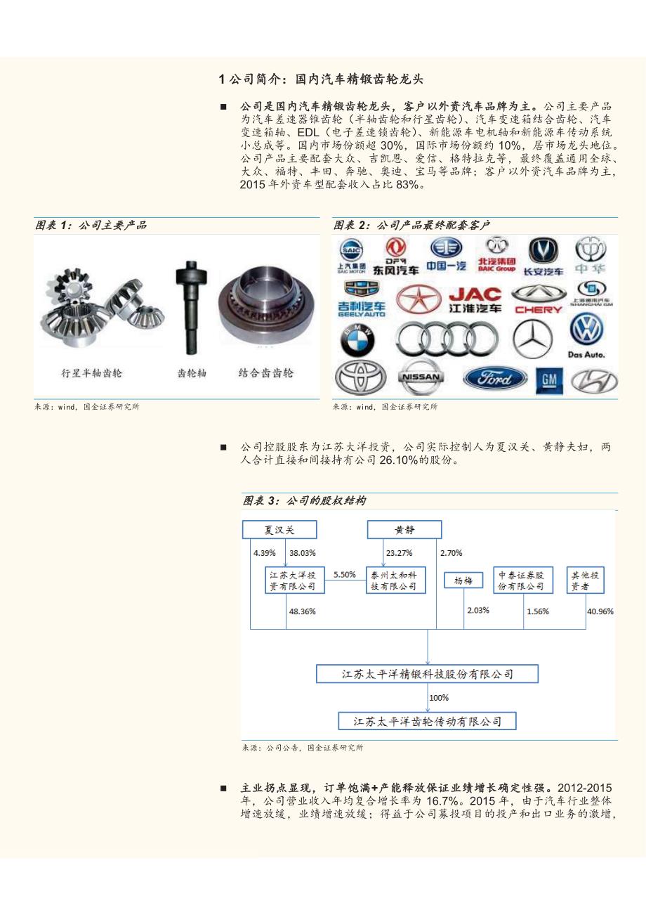 精锻科技公司深度研究报告：优质汽车零部件系列深度报告一：主业拐点显现，期待外延布局_第4页