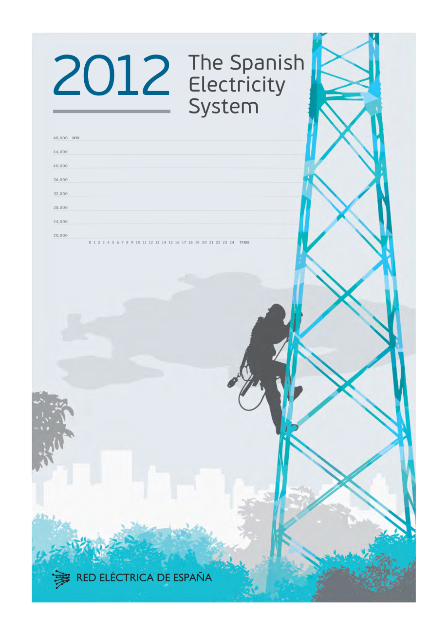 2012年西班牙电力系统报告_第1页