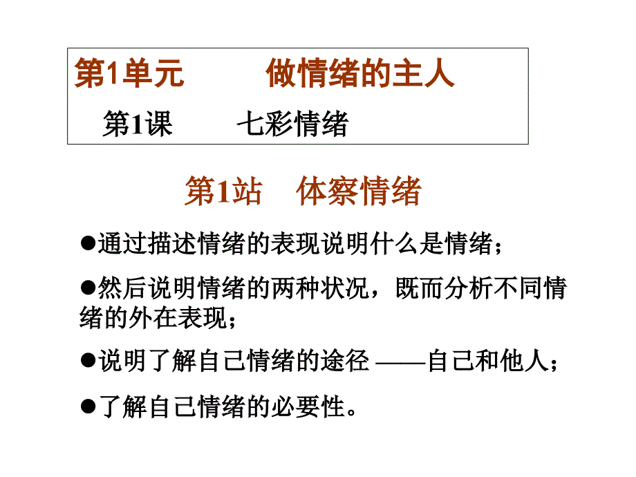 七年级政治做情绪的主人2（一）_第3页