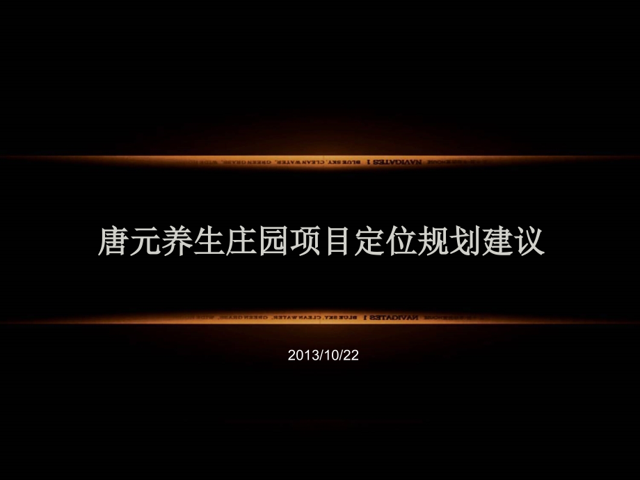 成都唐元养生庄园项目定位规划建议2013-135页_第1页