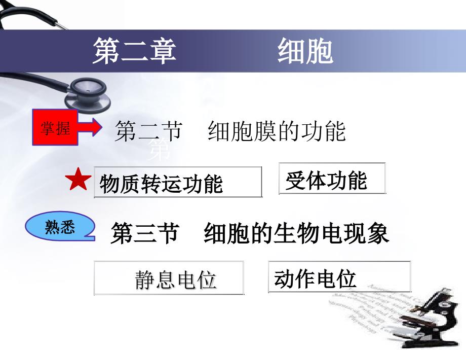 中职康复专业解剖生理学基础第二章第二节细胞的基本功能_第2页