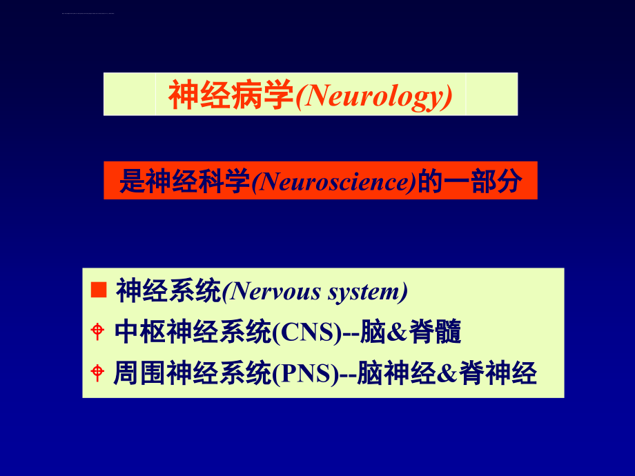 神经系统疾病定位定性诊断ppt课件_第4页