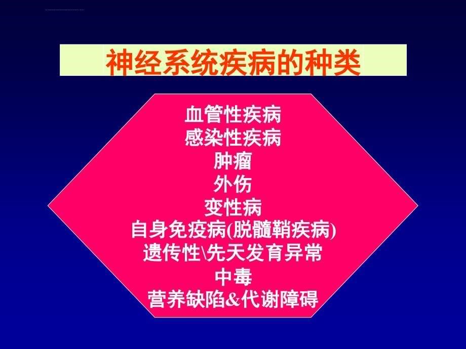 神经系统疾病定位定性诊断ppt课件_第5页