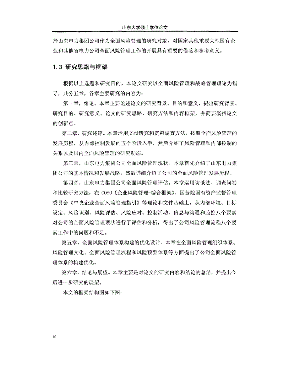 山东电力集团公司全面风险管理研究_第2页