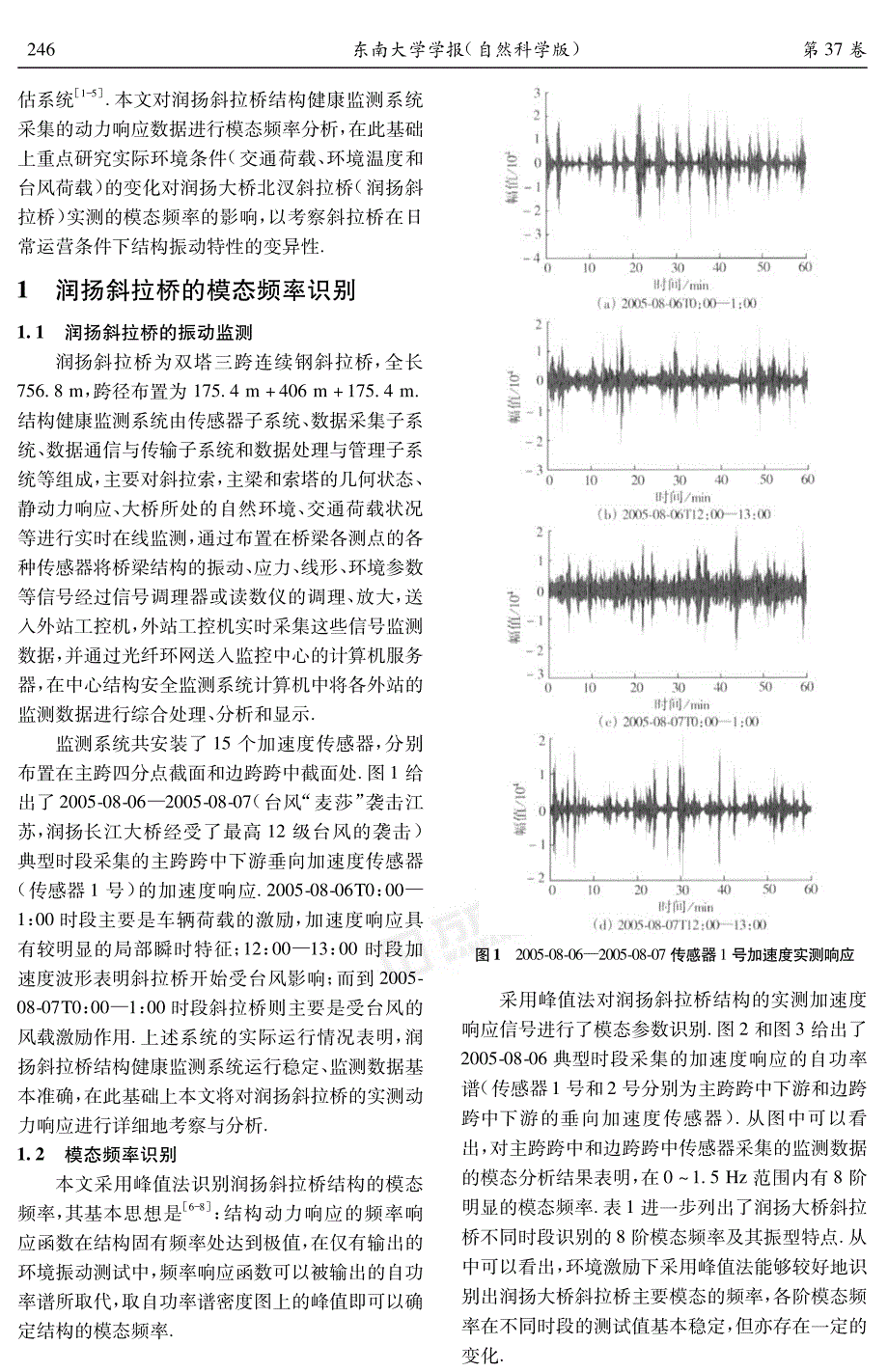 桥斜拉桥模态频率识别的环境变异性_第2页