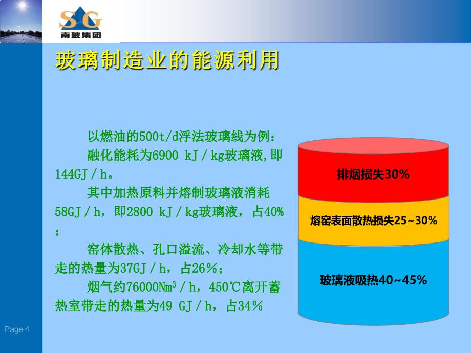 浅谈浮法玻璃熔窑余热发电技术的应用_第4页