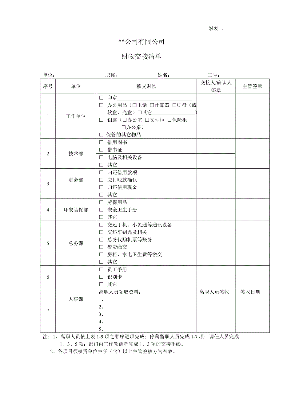 交接清单格式_第1页