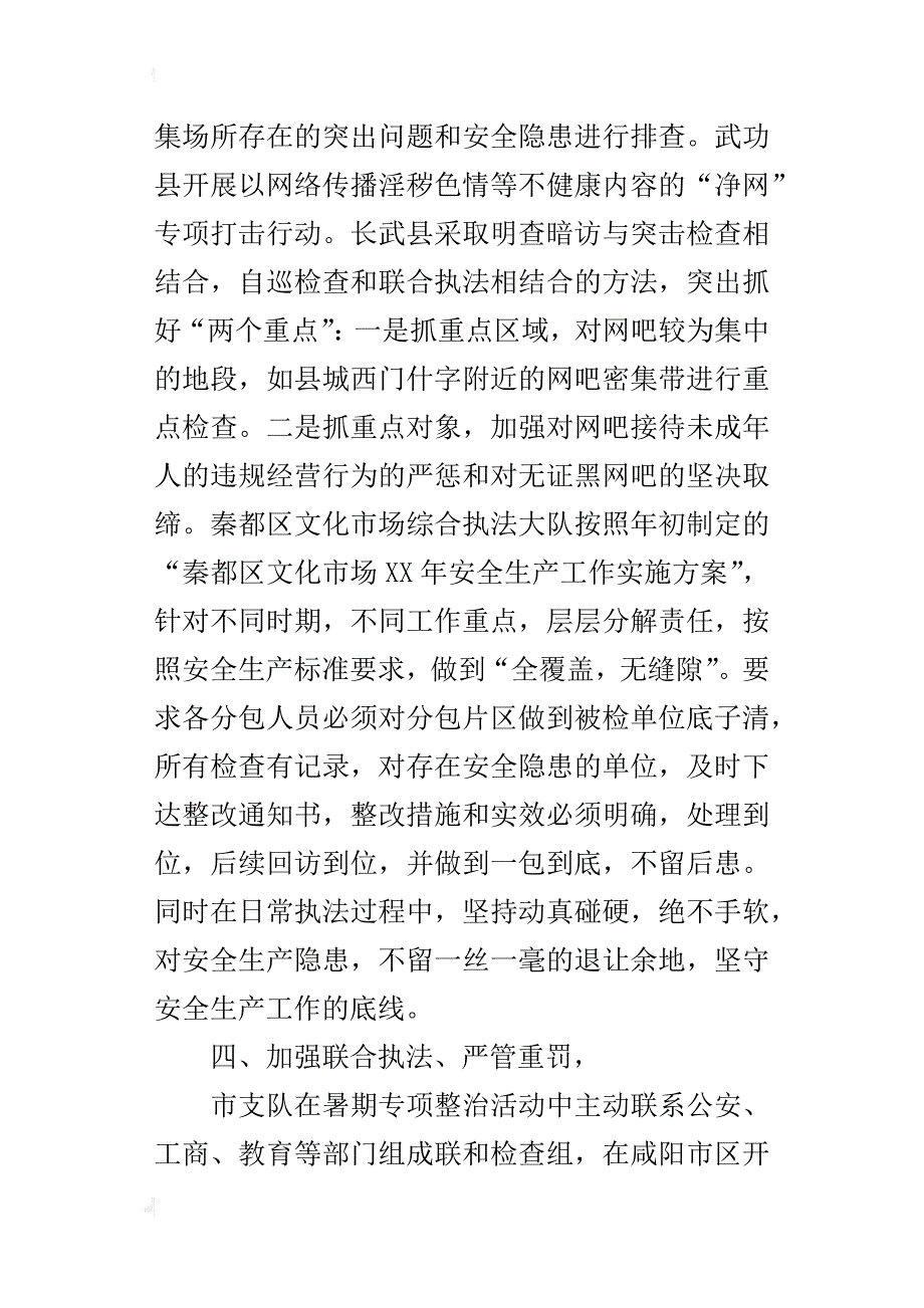 某年全市暑期网吧专项整治工作总结_第4页