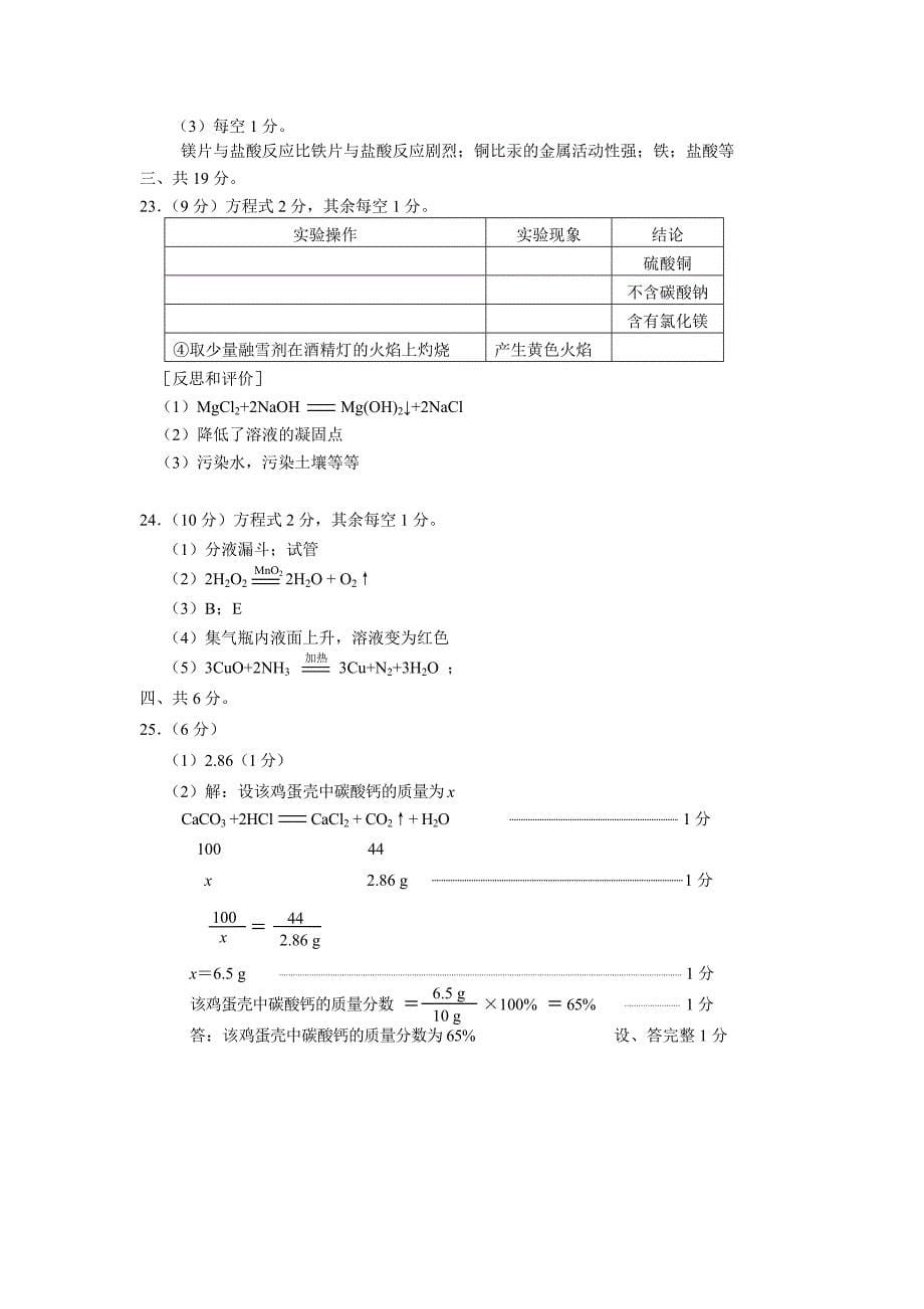 2008年徐州市中考化学试题及答案_第5页