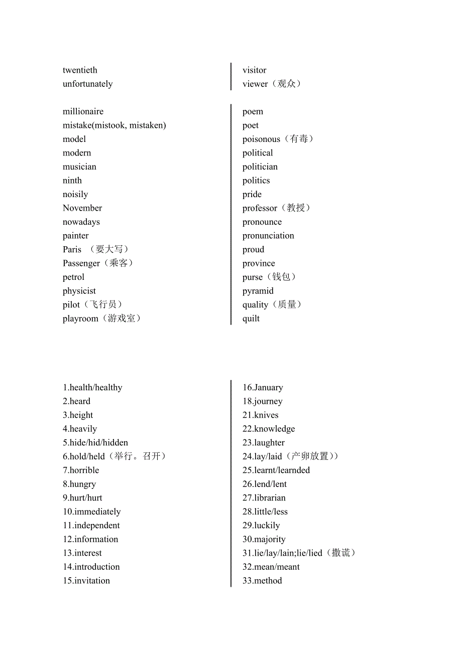 2007年高考英语背诵材料_第3页