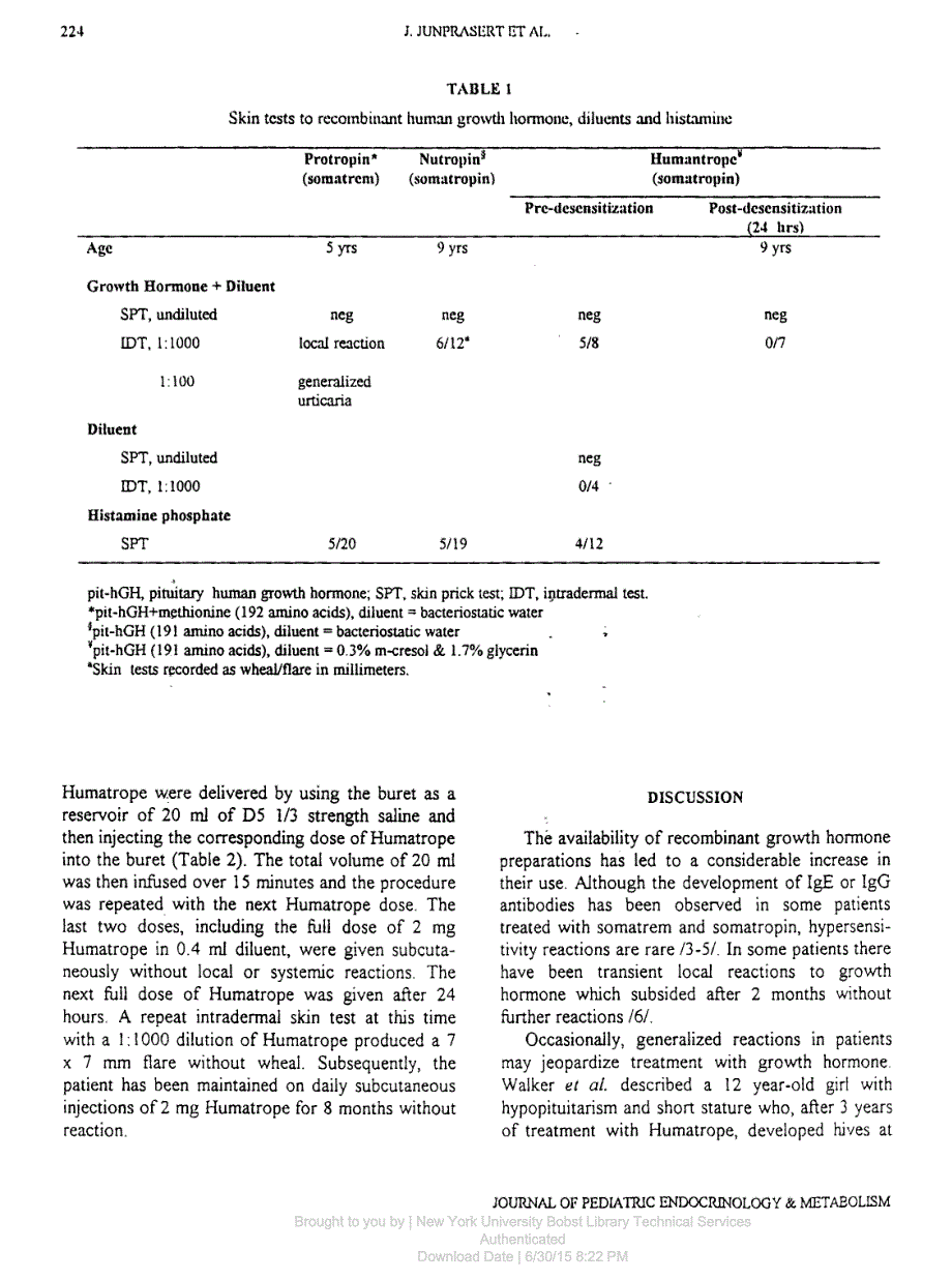 SuccessfulIntravenousDesensitizationofGrowthHormoneHypersensitivity_第2页