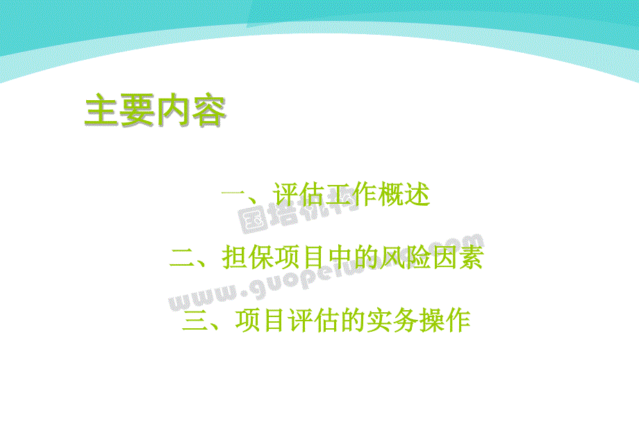 担保行业项目风险评估操作与流程_第2页