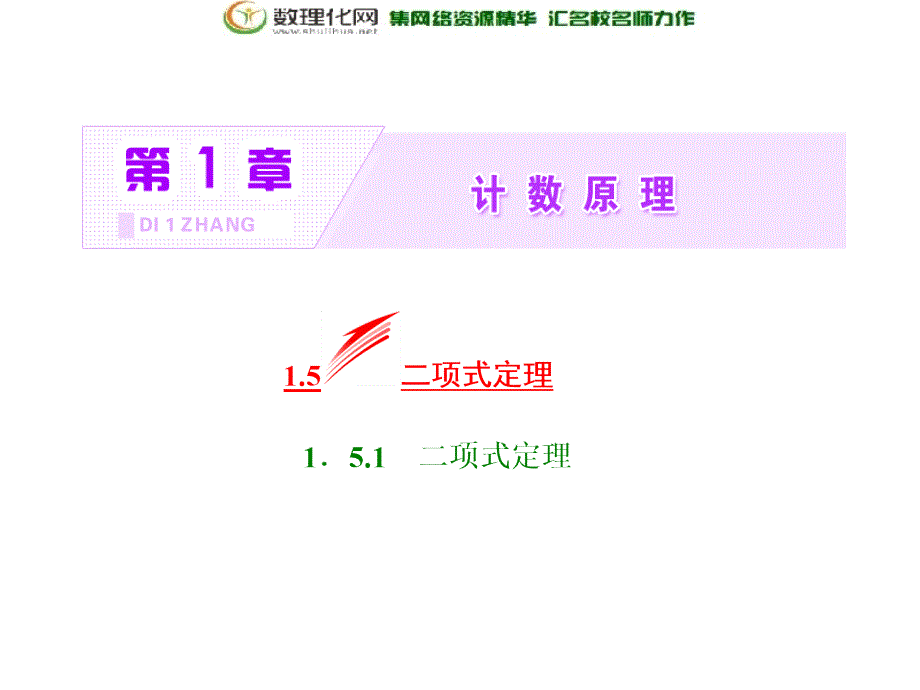 2017-2018学年高中数学苏教版选修2-31.5.1二项式定理_第2页