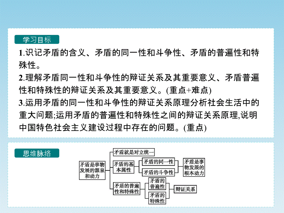 2017-2018学年高中政治人教版必修四课件：9.1矛盾是事物发展的源泉和动力_第3页