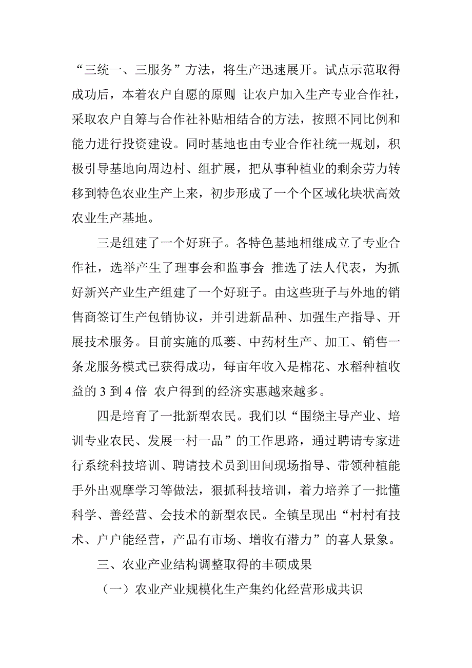 乡镇落实省委一号文件自查报告.doc_第4页