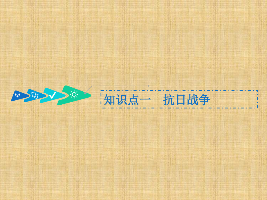 2019届高考历史一轮总复习通史版课件第18讲抗日战争与解放战争_第3页