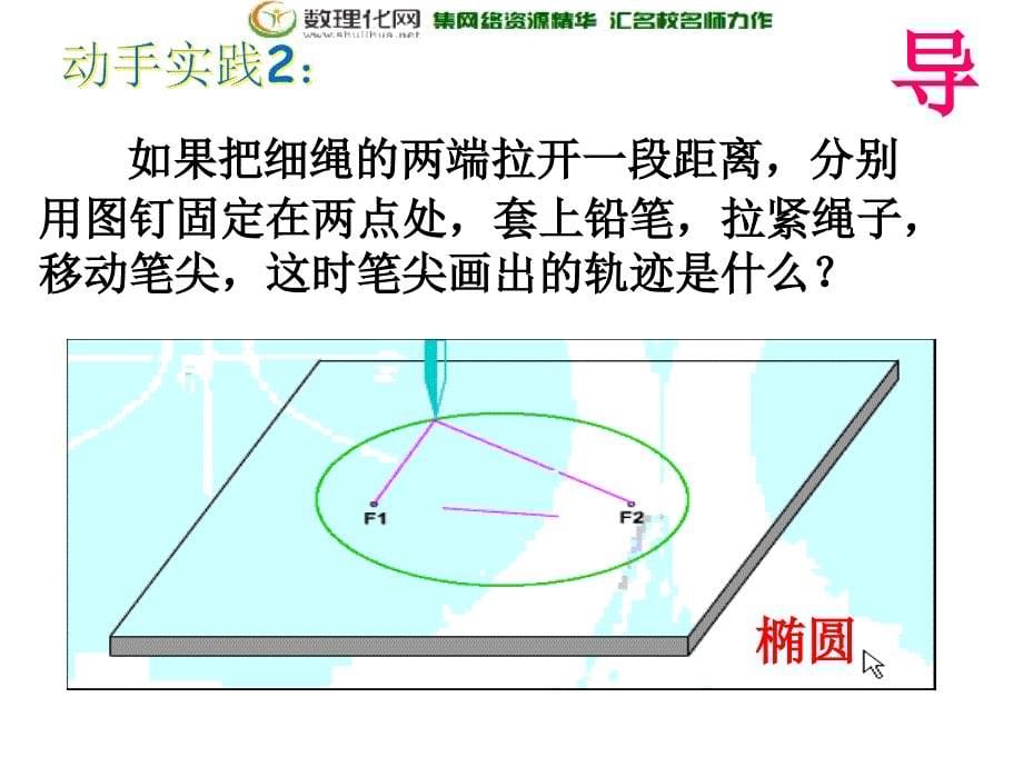 江西省吉安县第三中学北师大版高中数学必修二2.1.1椭圆及标准方程_第5页