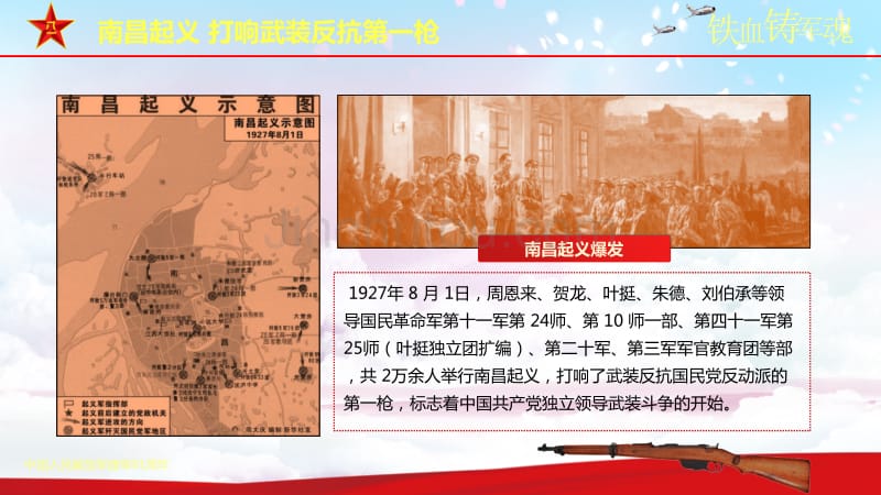 2018年庆祝八一建军节91周年红色党政课件模板_第5页