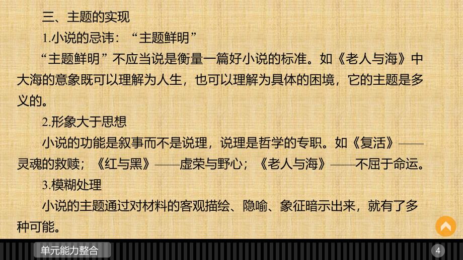 2018版高中语文人教版外国小说欣赏课件：第三单元单元能力整合第三单元_第4页