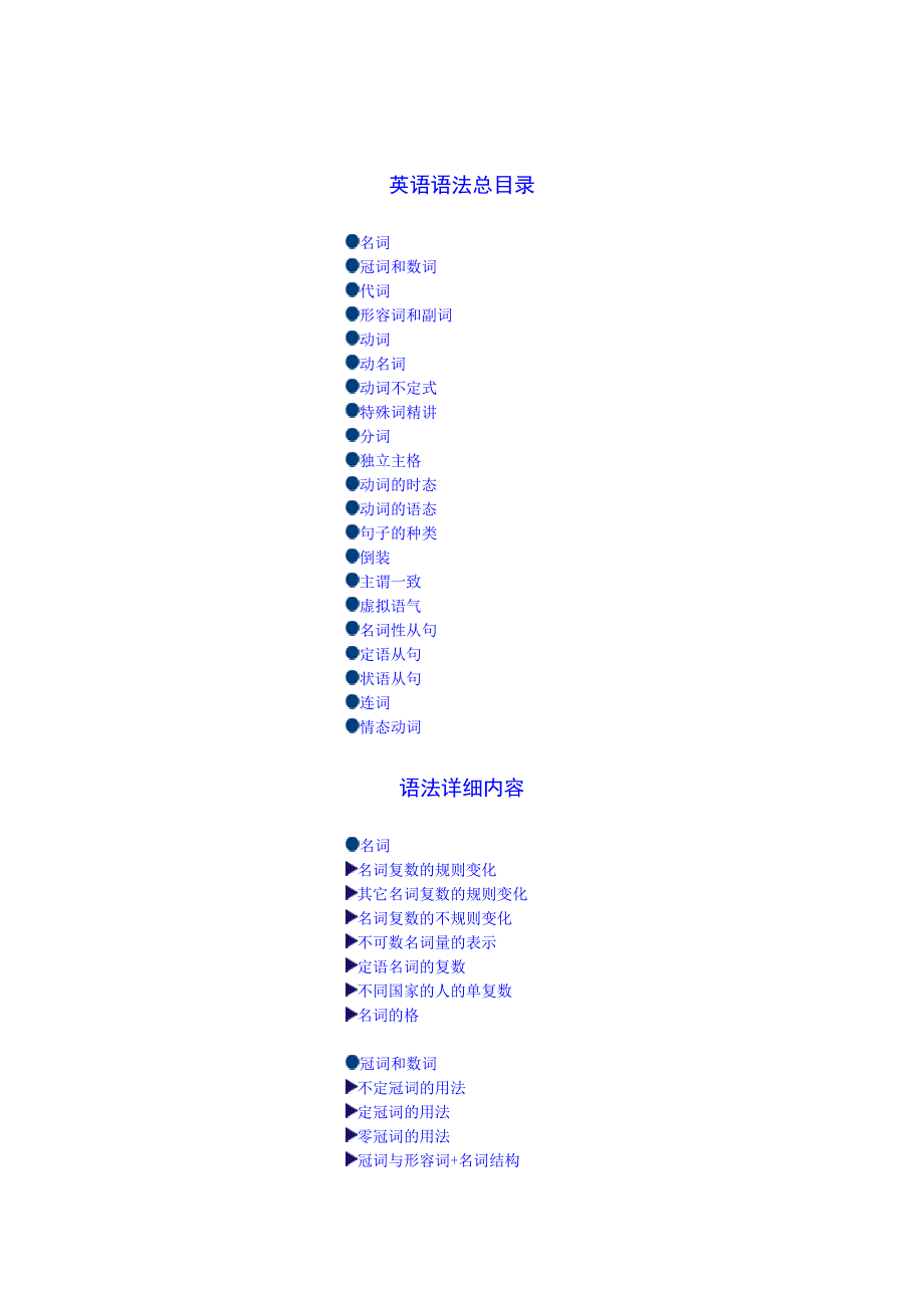 英语语法总目录_第1页